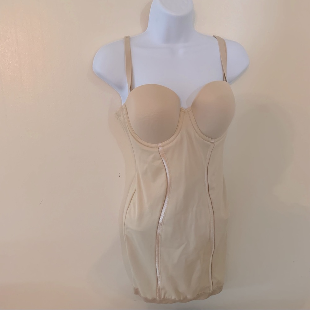 Maidenform Shapewear One Piece Slip Flexees Sz 36C